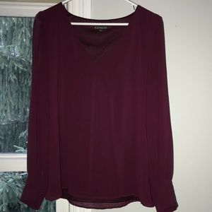 Express v neck blouse